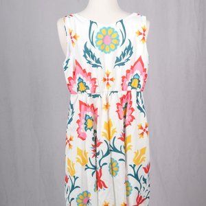 Sunny fashion,  Girls, Cream Floral A-Line Dress, Size 12